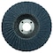 Weiler 4" Abrasive Flap Disc, Conical (TY29), Phenolic Backing, 40Z, 5/8" 31338 - alternate 2